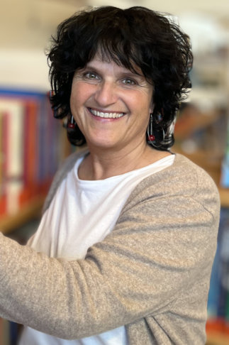 Andrea Unterholzner, Vorstandsmitglied (sehend)